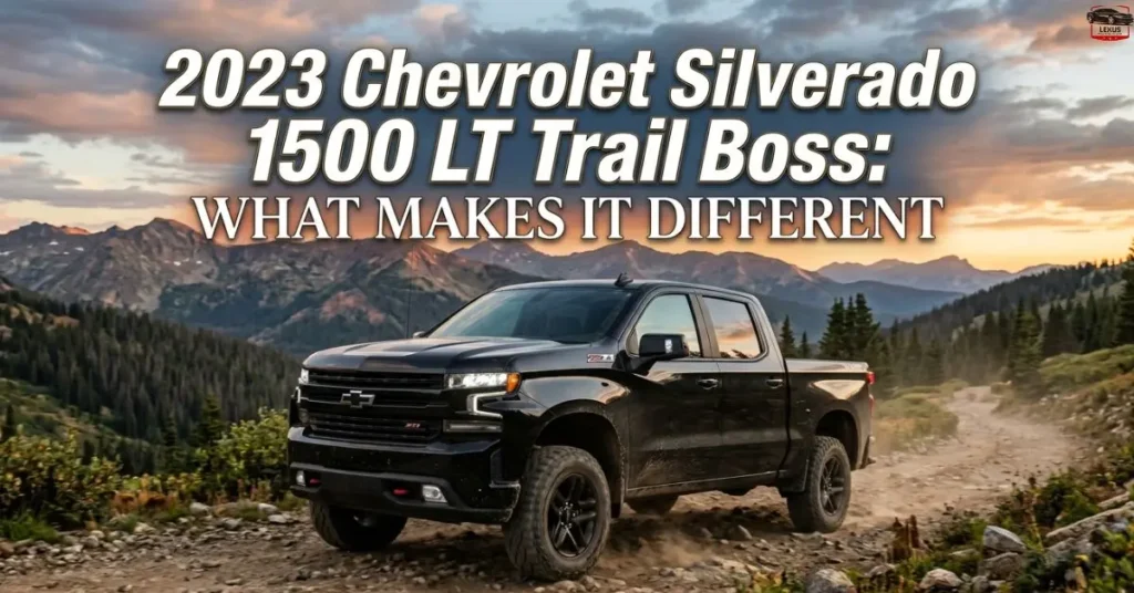 2023-chevrolet-silverado-1500-lt-trail-boss-what-makes-it-different 2023 Chevrolet Silverado 1500 LT Trail Boss: What Makes It Different