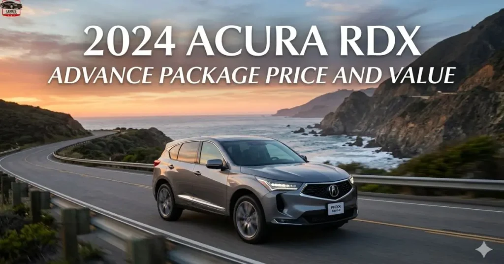 2024 Acura RDX Advance Package Price and Value