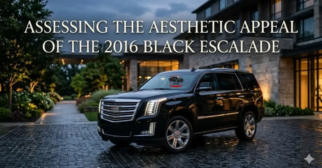 Assessing the Aesthetic Appeal of the 2016 Black Escalade