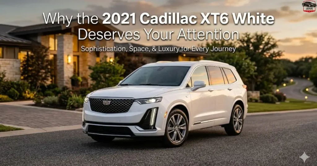 Why the 2021 Cadillac XT6 White Deserves Your Attention