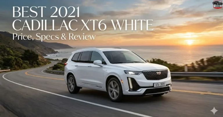 Best 2021 Cadillac XT6 White Price, Specs & Review