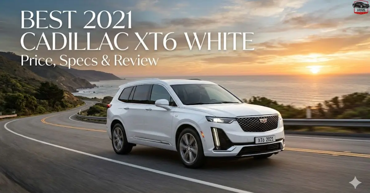 Best 2021 Cadillac XT6 White Price, Specs & Review