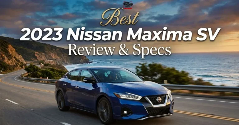 Best 2023 Nissan Maxima SV Review & Specs