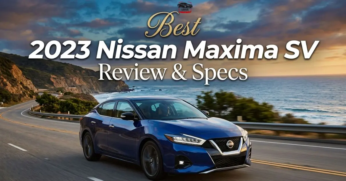 Best 2023 Nissan Maxima SV Review & Specs