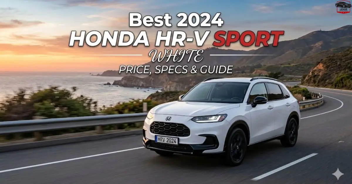 Best 2024 Honda HR-V Sport White Price, Specs & Guide