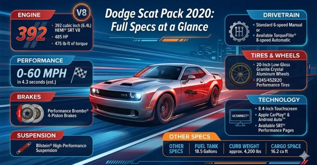 dodge-scat-pack-2020-full-specs-at-a-glance Dodge Scat Pack 2020: Full Specs at a Glance
