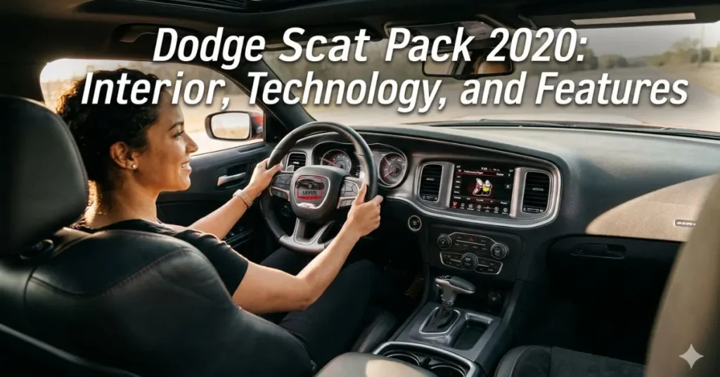 dodge-scat-pack-2020-interior-technology-and-features Dodge Scat Pack 2020: Interior, Technology, and Features