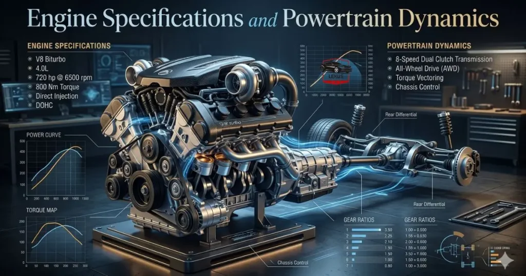 Engine Specifications and Powertrain Dynamics