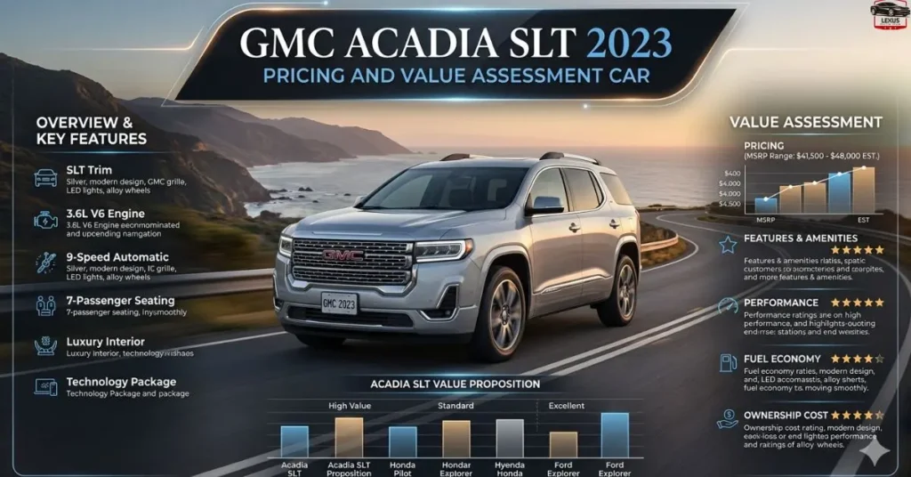 GMC Acadia SLT 2023 Pricing and Value Assessment