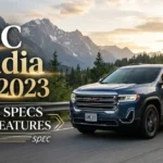 GMC Acadia SLT 2023 Review, Specs & AWD Features