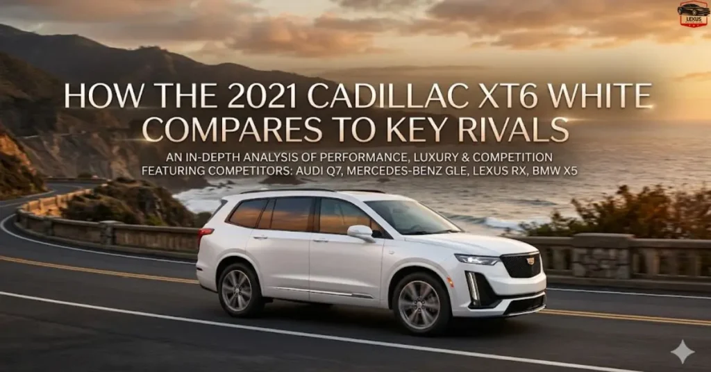 How the 2021 Cadillac XT6 White Compares to Key Rivals