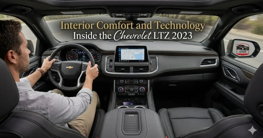 Interior Comfort and Technology Inside the Chevrolet LTZ 2023