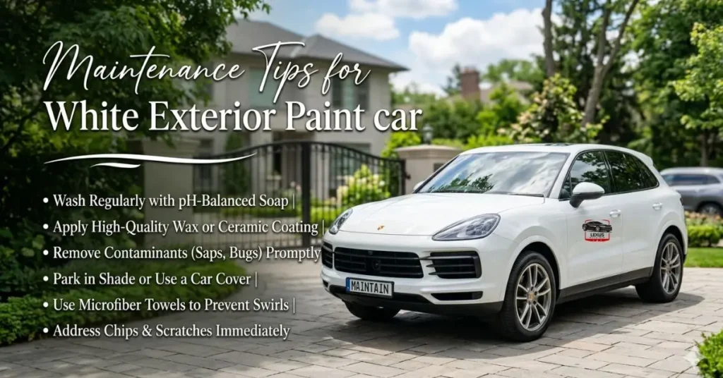 Maintenance Tips for White Exterior Paint