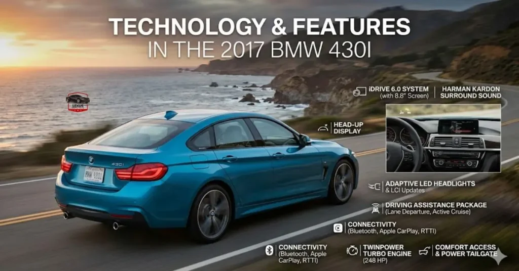 Technology & Features in the 2017 BMW 430i