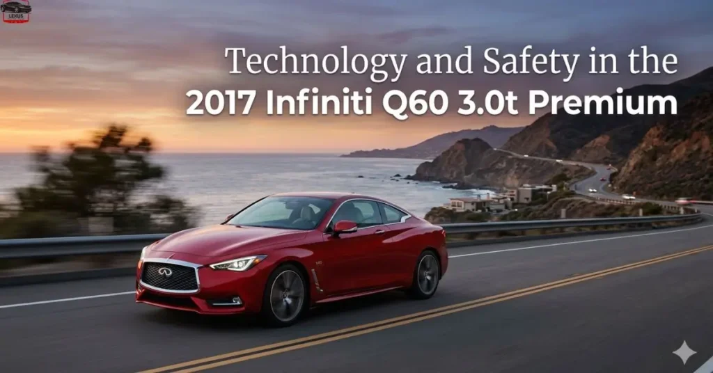 Technology and Safety in the 2017 Infiniti Q60 3.0t Premium