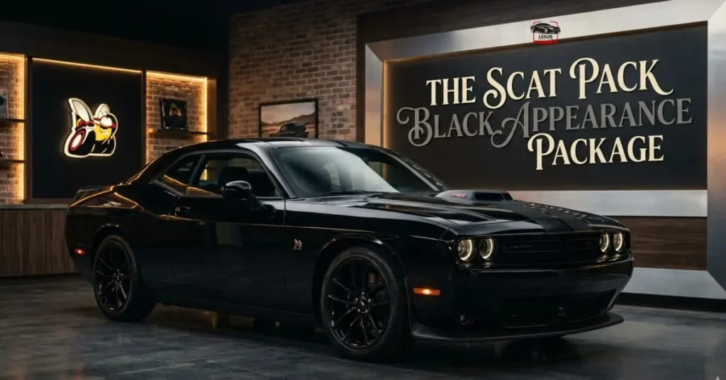 The Scat Pack Black Appearance Package