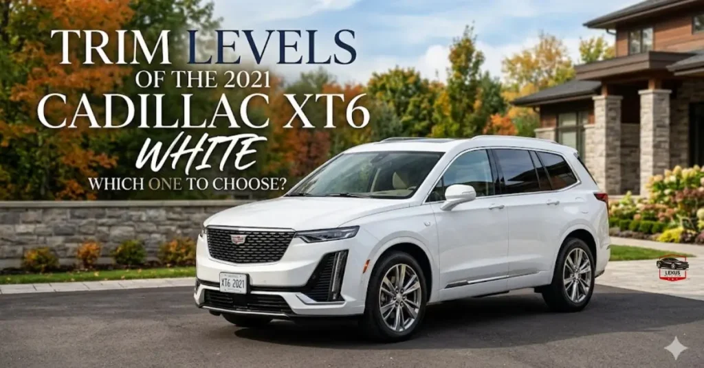 Trim Levels of the 2021 Cadillac XT6 White Which One to Choose