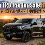 Tundra TRD Pro for Sale Houston: Best New & Used Deals 2026