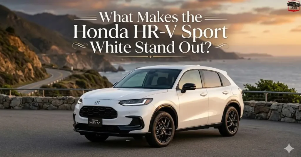 What Makes the Honda HR-V Sport White Stand Out?