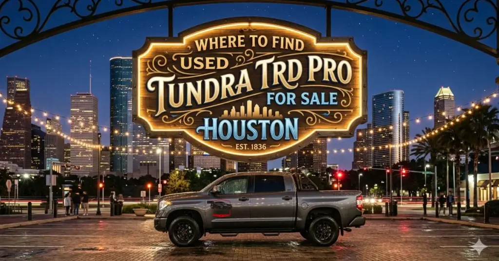 Where to Find Used Tundra TRD Pro for Sale Houston