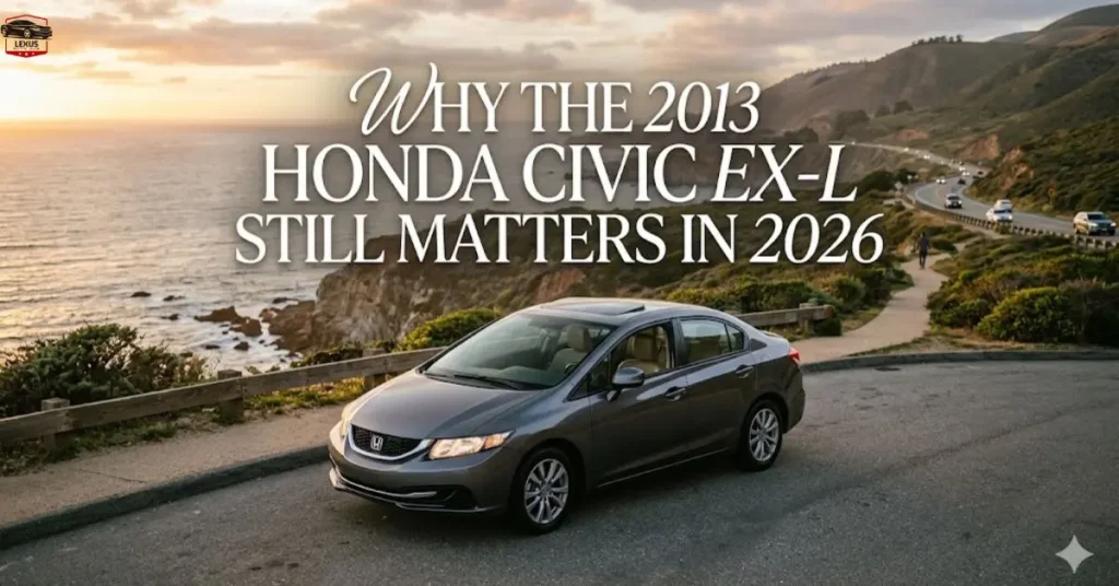 Why the 2013 Honda Civic EX-L Still Matters in 2026