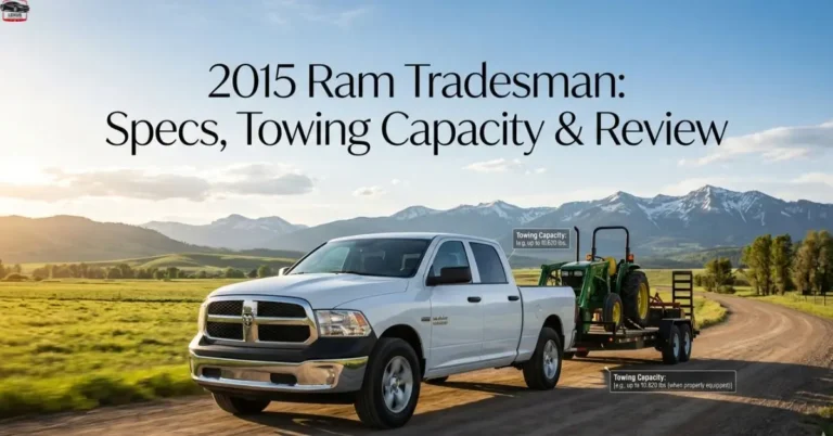 2015 Ram Tradesman: Specs, Towing Capacity & Review