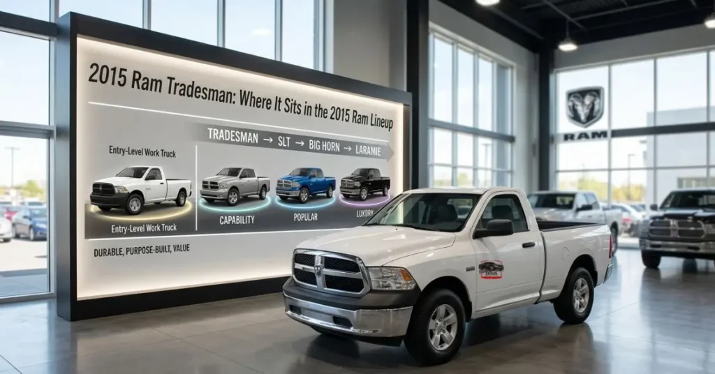 2015 Ram Tradesman: Where It Sits in the 2015 Ram Lineup