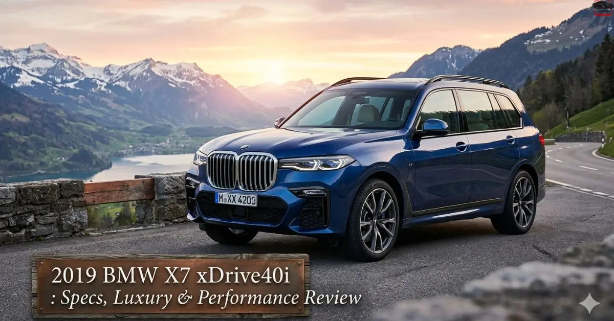 2019 BMW X7 xDrive40i: Specs, Luxury & Performance Review