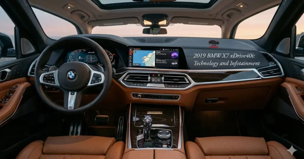2019 BMW X7 xDrive40i: Technology and Infotainment
