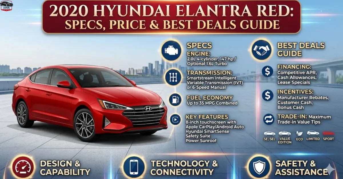 2020 Hyundai Elantra Red: Specs, Price & Best Deals Guide