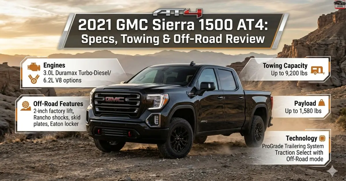 2021 GMC Sierra 1500 AT4: Specs, Towing & Off Road Review
