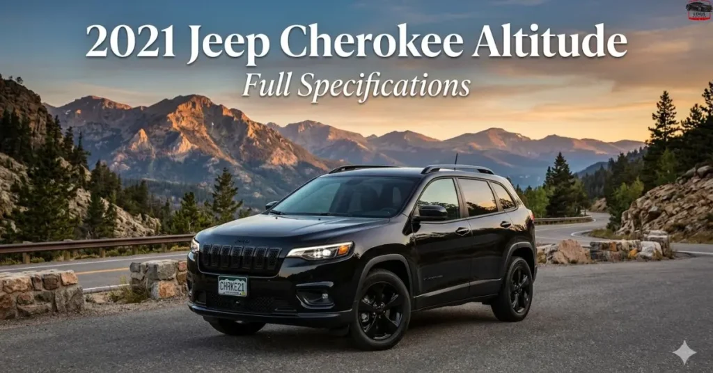 2021 Jeep Cherokee Altitude: Full Specifications