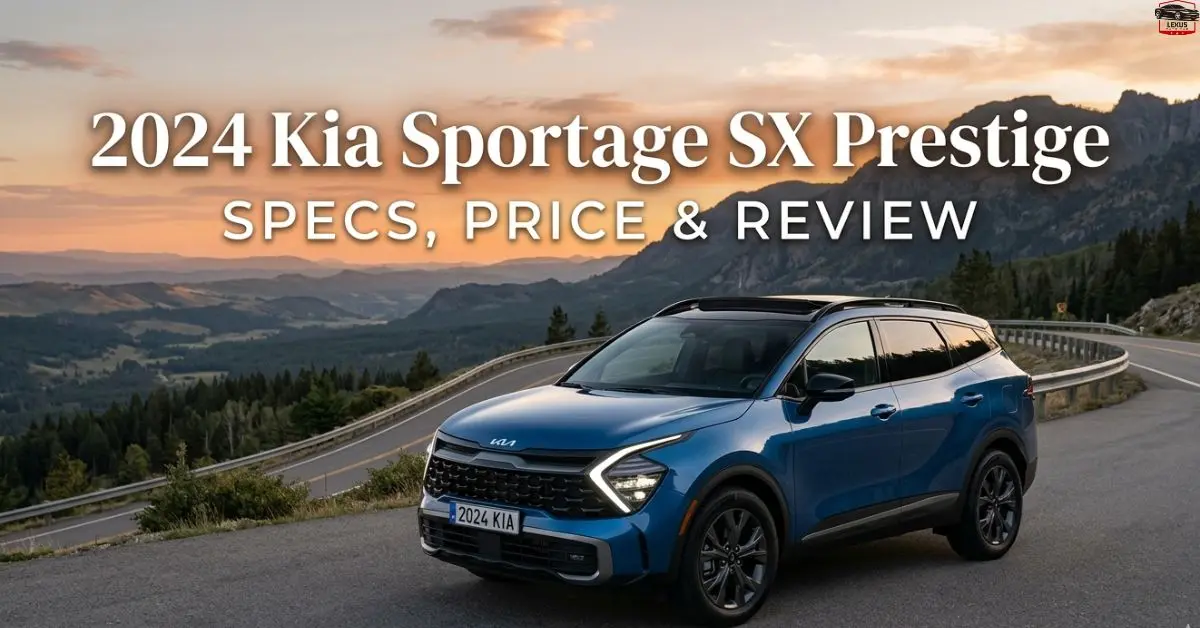 2024 Kia Sportage SX Prestige: Specs, Price & Review