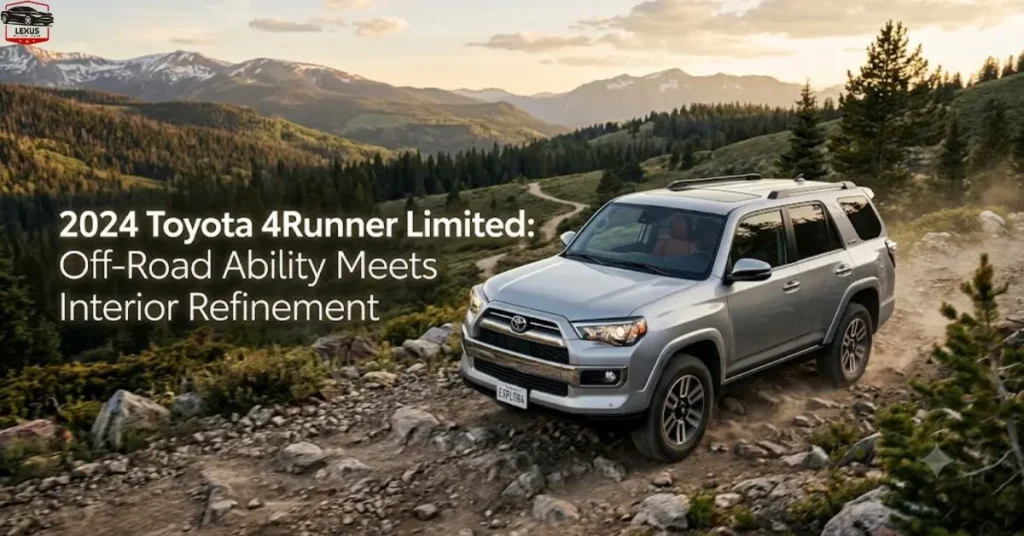 2024 Toyota 4Runner Limited: Off-Road Ability Meets Interior Refinement