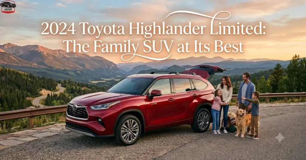 2024 Toyota Highlander Limited: The Family SUV at Its Best