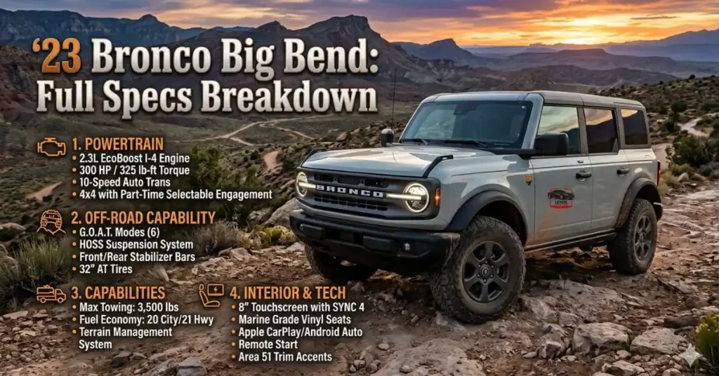 23-bronco-big-bend-full-specs-breakdown 23 Bronco Big Bend: Full Specs Breakdown