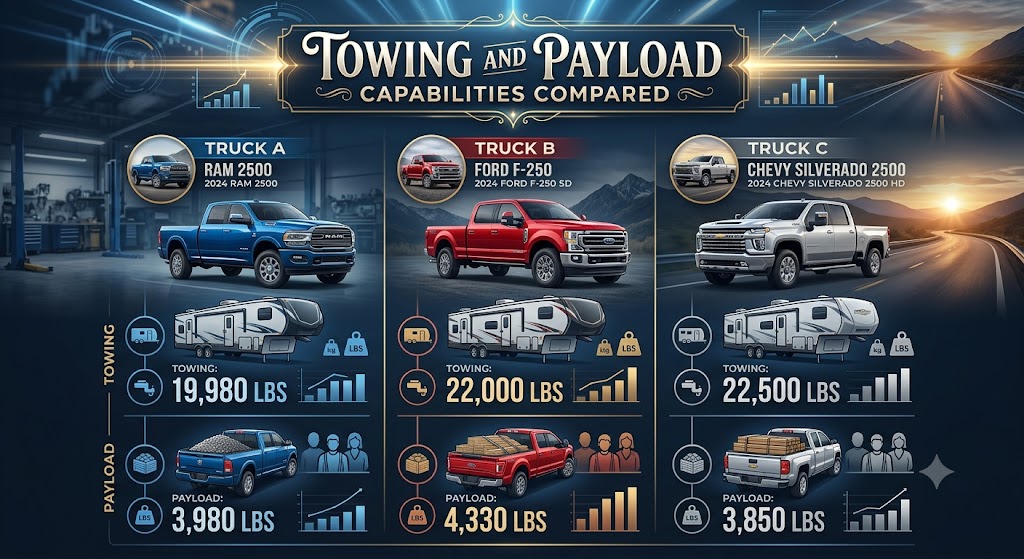 Towing and Payload Capabilities Compared