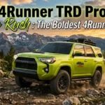 4Runner TRD Pro Lime Rush: The Boldest 4Runner Yet