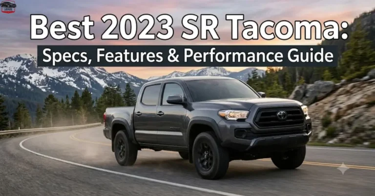 Best 2023 SR Tacoma: Specs, Features & Performance Guide