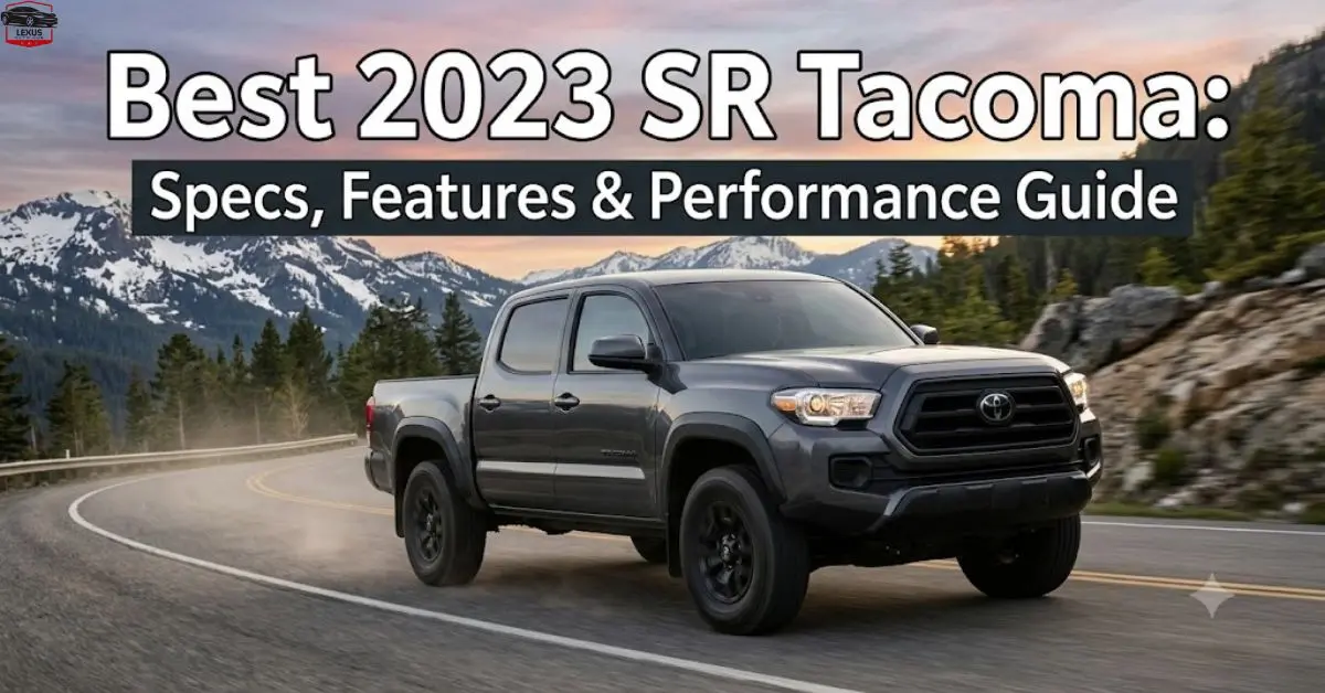 Best 2023 SR Tacoma: Specs, Features & Performance Guide