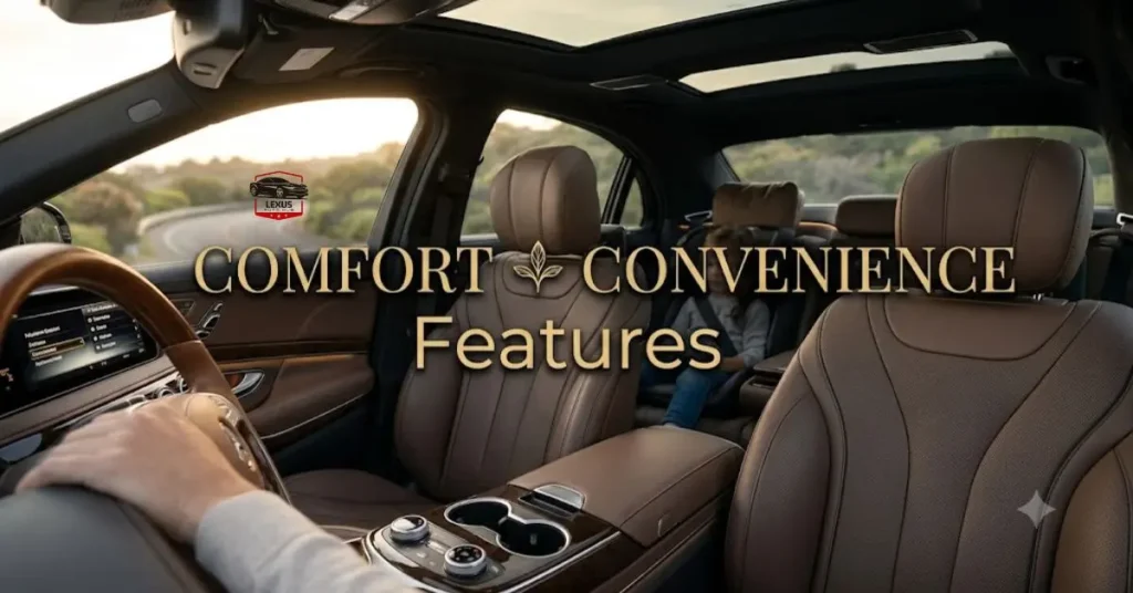 Comfort and Convenience Features