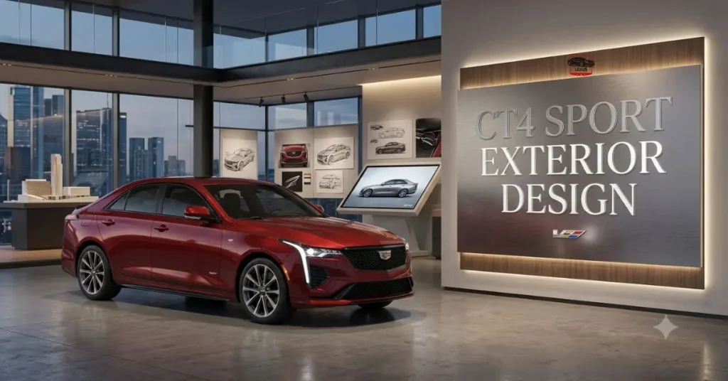 CT4 Sport Exterior Design