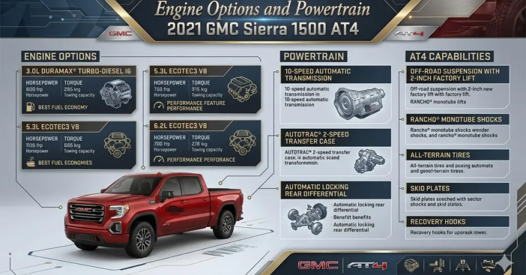 engine-options-and-powertrain-2021-gmc-sierra-1500-at4 Engine Options and Powertrain 2021 GMC Sierra 1500 AT4