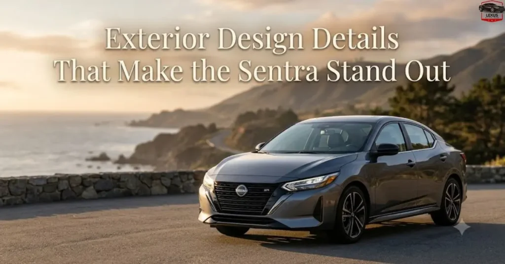 Exterior Design Details That Make the Sentra Stand Out