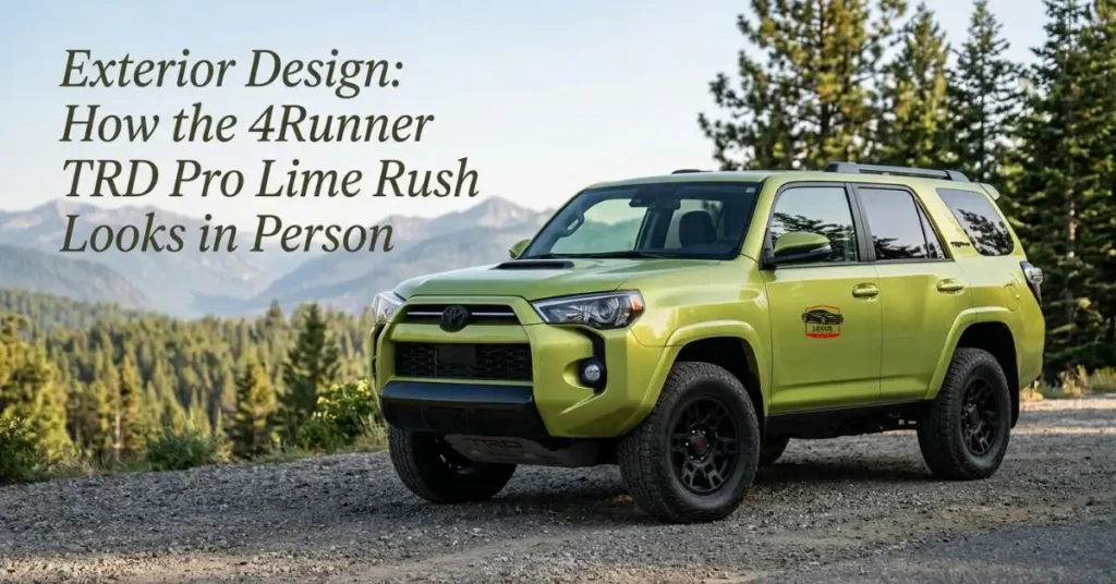 exterior-design-how-the-4runner-trd-pro-lime-rush-looks-in-person Exterior Design: How the 4Runner TRD Pro Lime Rush Looks in Person
