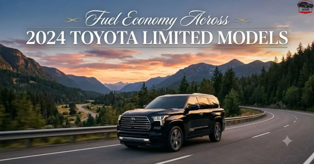 Fuel Economy Across 2024 Toyota Limited Models
