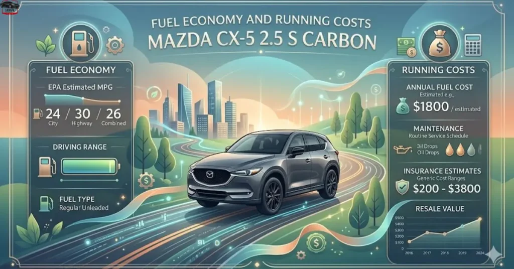 Fuel Economy and Running Costs Mazda CX-5 2.5 S Carbon