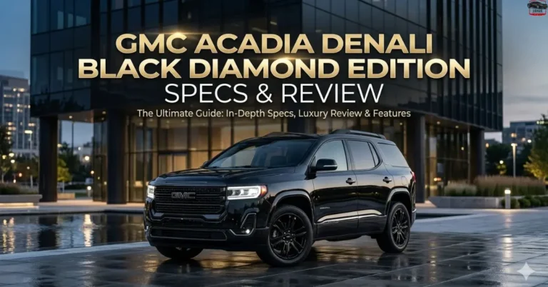 GMC Acadia Denali Black Diamond Edition: Specs & Review