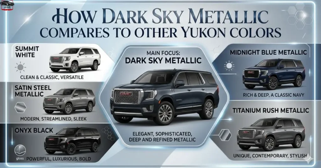 how-dark-sky-metallic-compares-to-other-yukon-colors How Dark Sky Metallic Compares to Other Yukon Colors