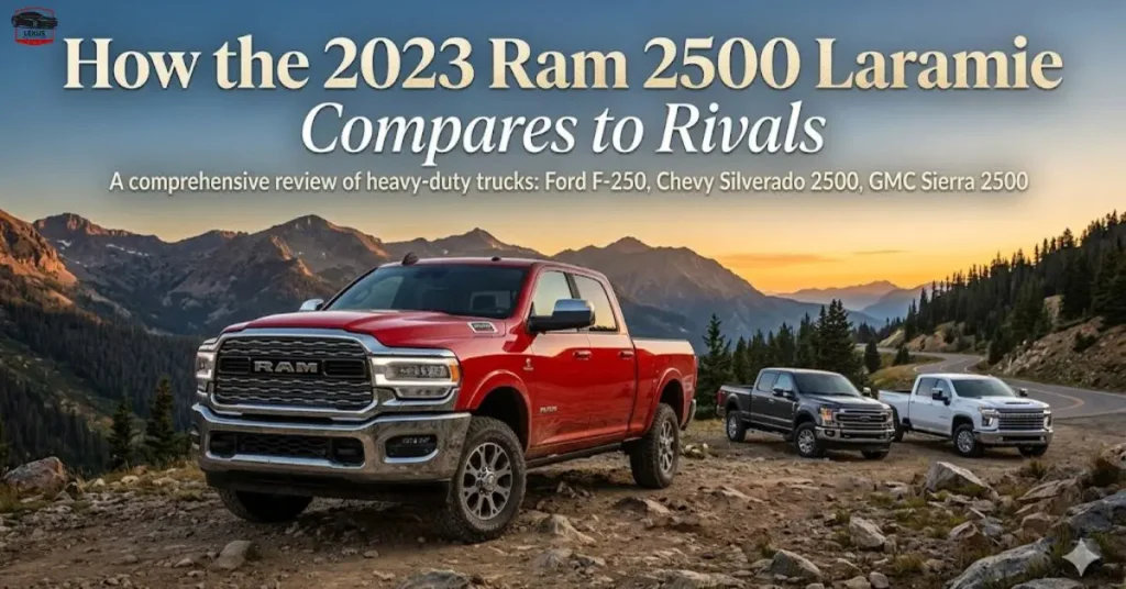 How the 2023 Ram 2500 Laramie Compares to Rivals